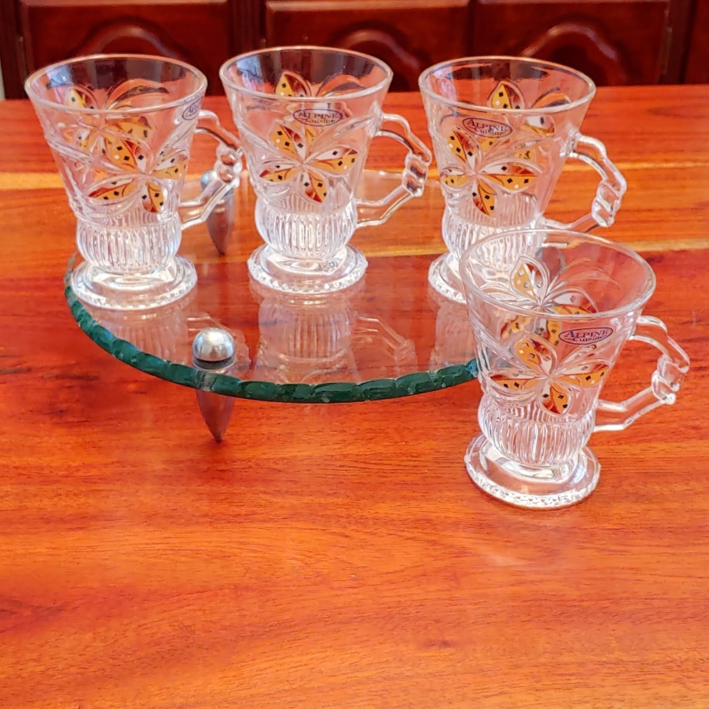 Alpine Cuisine Glass Cup Set
